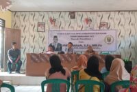 Reses Ketua Fraksi Gerindra Kabupaten Sukabumi, Selasa (21/11/2023), di Aula Desa Ridogalih, Kecamatan Cikakak.| Foto : Vita