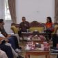 Wakil Bupati Sukabumi, Iyos Somantri, beraudiensi dengan PT. PCR, di Pendopo Sukabumi, Jumat (02/02/2024) | foto : istimewa