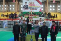 Ketua DPRD Kabupaten Sukabumi, Budi Azhar Mutawali, hadiri penutupan festival pencak silat Kapolres cup I 2025