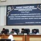 Rapat Paripurna DPRD Kabupaten Sukabumi dalam rangka penyampaian nota penjelasan Bupati atas Raperda tentang pembentukan dana cadangan Pilkada 2029, Kamis (15/5/2025)