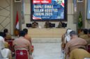 Rapat Dinas, Bupati tegaskan pentingnya sinergitas untuk menjawab tantangan pembangunan, Senin (25/8/2025). | Foto : Dok. Dokpim