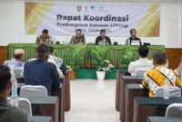 Rapat Koordinasi Pembangunan Kawasan CPUGGp tahun 2026-2029 di Hotel Augusta, Jumat (10/10/2025).