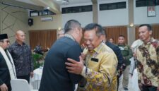 Momen hangat mewarnai acara pisah sambut Dandim 0622/Sukabumi.
