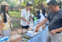 Kadis Pariwisata, Ali Iskandar, mengunjungi Sunday Market Ujunggenteng di Area Pantai Kalapacondong