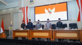 Rapat paripurna Penyampaian Pandangan Umum Fraksi-Fraksi DPRD Kabupaten Sukabumi