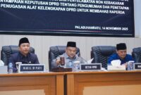 Rapat Paripurna DPRD Kabupaten Sukabumi, di Ruang Rapat Utama DPRD, Jumat (14/11/2025). | Dok : DPRD