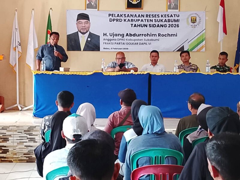 Anggota DPRD Fraksi Golkar, Ujang Abdurohim Rochmi, melaksanakan reses di Desa Cibenda, Rabu (4/2/2026).