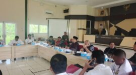 Rapat kerja Komisi I DPRD Kabupaten Sukabumi bahas LKPJ Bupati tahun 2025