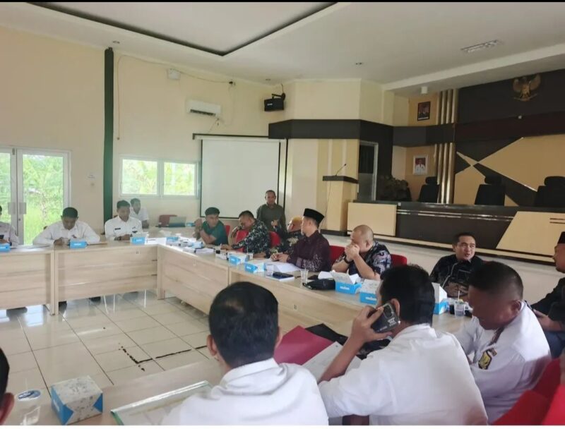 Rapat kerja Komisi I DPRD Kabupaten Sukabumi bahas LKPJ Bupati tahun 2025