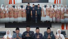 DPRD Kabupaten Sukabumi gelar halal bihalal di Ruang Paripurna