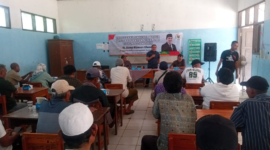 Anggota DPRD Kabupaten Sukabumi, Asep Rizwan Efendi, saat gelar reses di Kecamatan Cikakak, Rabu (3/6/2026).
