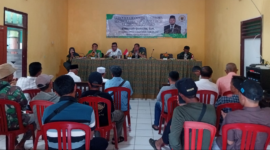 Ketua Komisi II DPRD Kabupaten Sukabumi, Hamzah Gurnita, saat melaksanakan reses, Jumat (5/6/2026).