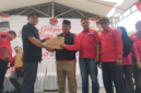 Gebyar Bulan Bung Karno 2026 di Pantai Cempaka Ratu, Kecamatan Cikakak, Kabupaten Sukabumi, Rabu (8/7/2026).