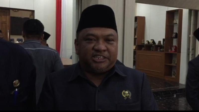 Ketua DPRD Kabupaten Sukabumi, Budi Azhar Mutawali.