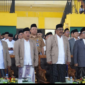 Ketua DPRD Kabupaten Sukabumi, Budi Azhar Mutawali (kiri), saat menghadiri pelantikan pengurus MUI, Selasa (1/9/2026).