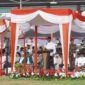 Bupati Sukabumi, Asep Japar, dalam Upacara Peringatan Hari Santri Tingkat Kabupaten Sukabumi, Kamis (22/10/2026).